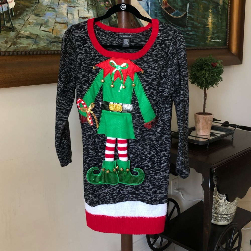 Ugly Long Christmas Sweater